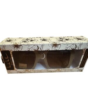 Nicole‎ Miller Atelier Sunglasses NMCRHZ2324 Cashmere Polarized Handmade Acetate